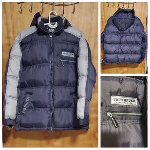 Vintage South Pole Urban Down Puffer Jacket Size L